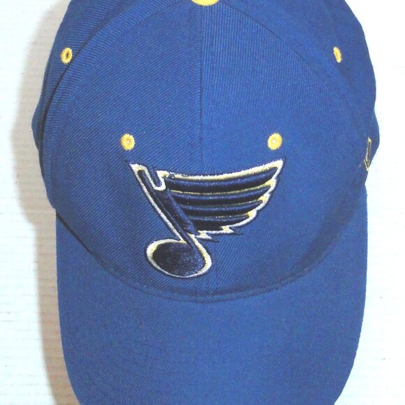 VTG Authentic Zephyr NHL St. Louis Blues Unisex Hook & Loop Adjustable Hat READ - Picture 3 of 9